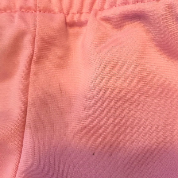 Puma dark pink/silver long sleeved tee shirt with light pink athletic joggers - Picture 9 of 10